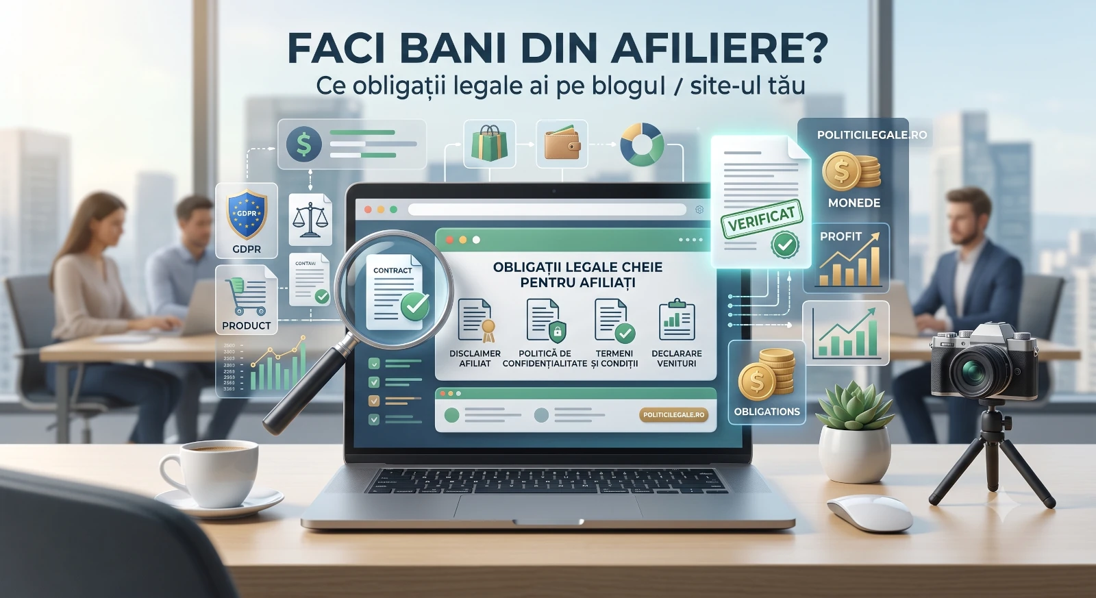 Faci bani din Afiliere? Ce obligații legale ai pe blogul sau site-ul tău